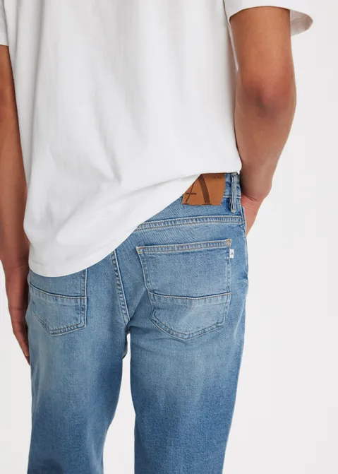 Bruce relaxed tapered jeans blauw (BLW.USM)