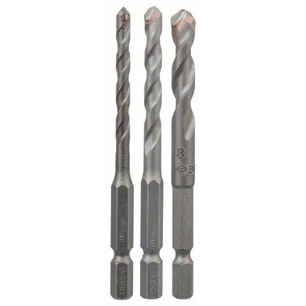 Bosch Foret carrelage HEX-9 Set 3 pcs