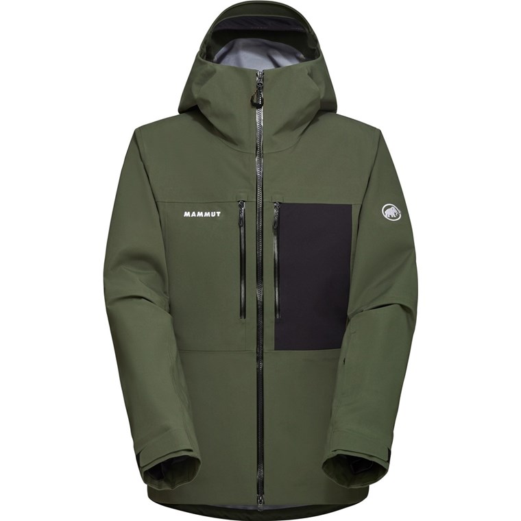 Mammut Stoney HS Hooded Jacket Men Dark Marsh/Black
