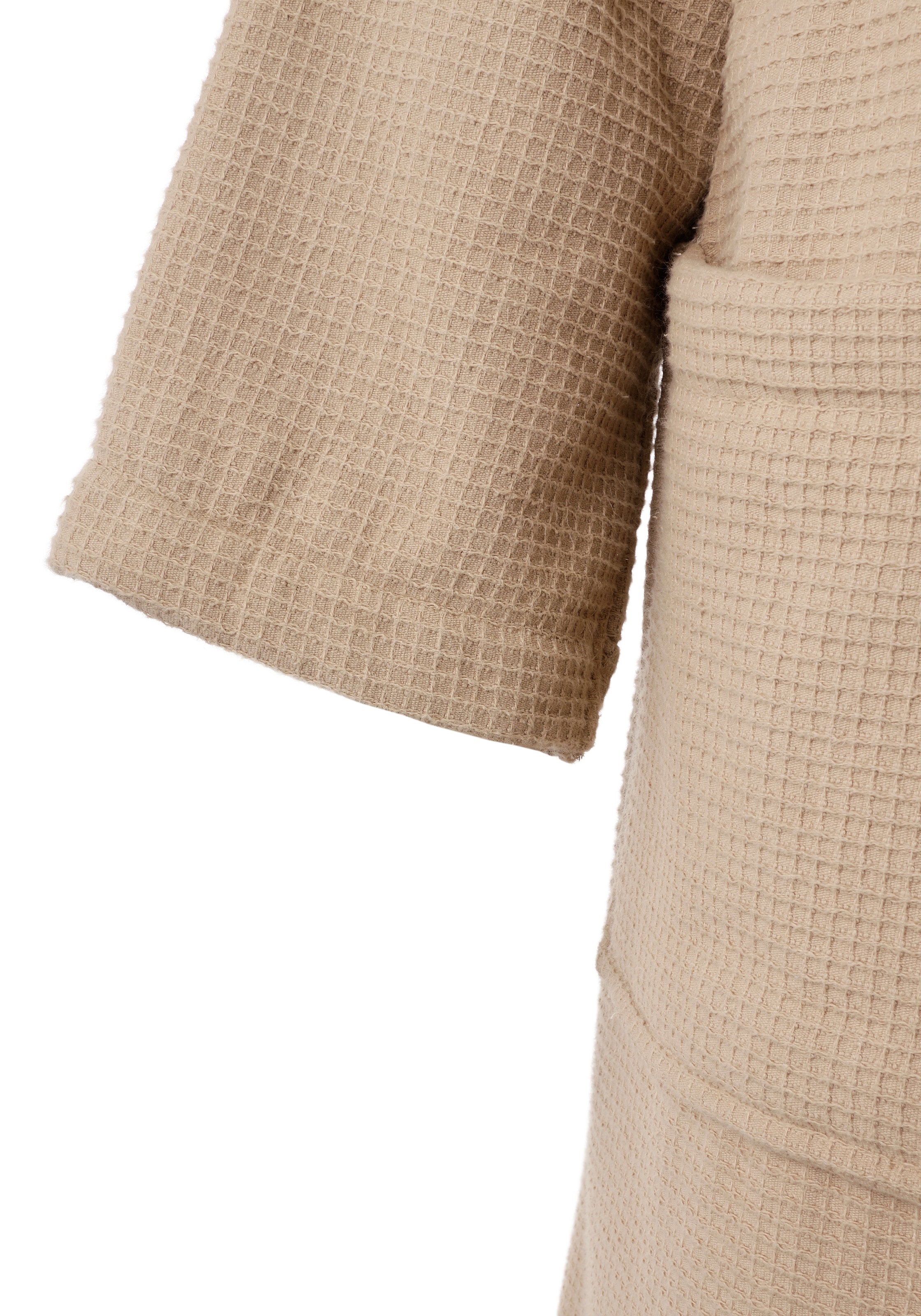 my home Unisex-Bademantel »Merida, Waffelpiqué, Premium Qualität, 500 g/m², Morgenmantel«, 1 Stk. Hotelbademantel, dicke Qualität, S-2XL, auch ideal für Sauna & Spa