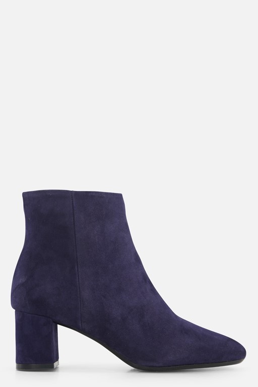 Linea Zeta Enkellaarsjes blauw Suede
