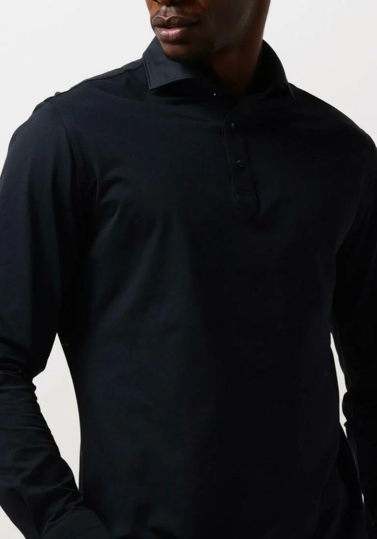 PROFUOMO donkerblauwe profuomo polo shirt polo camiche sc sf