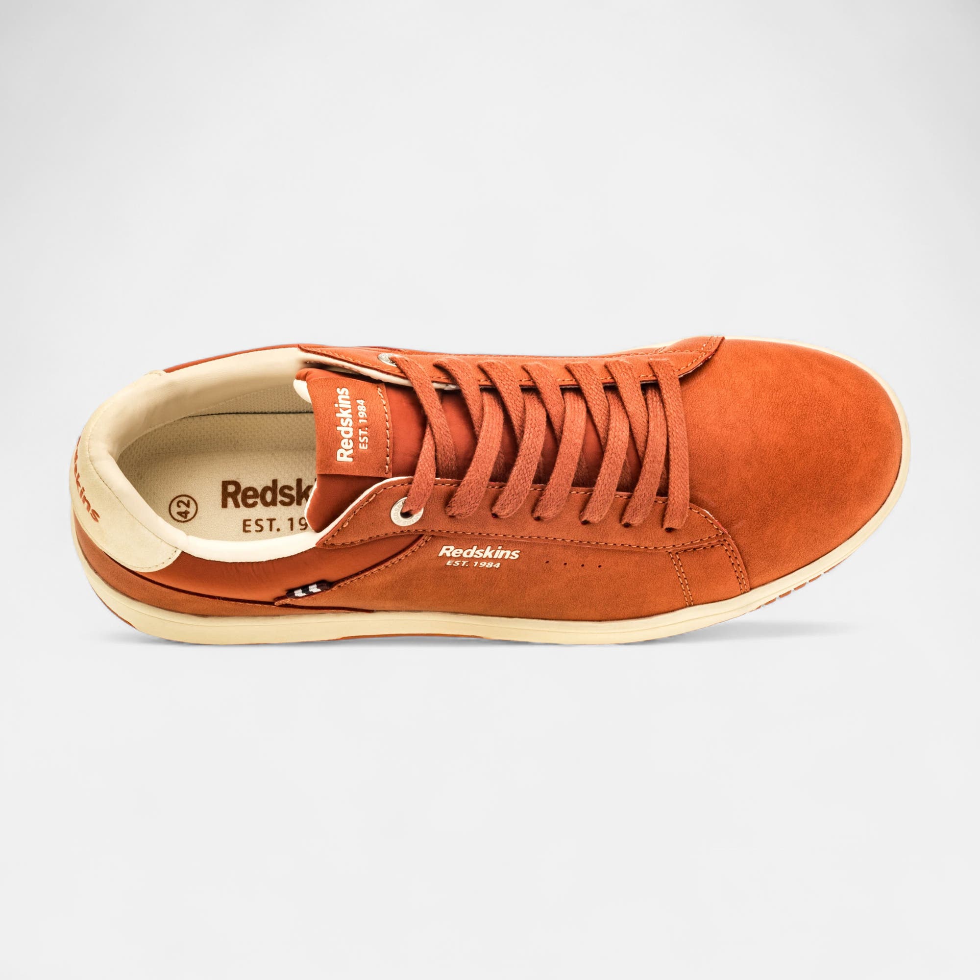 Baskets basses Homme orange
