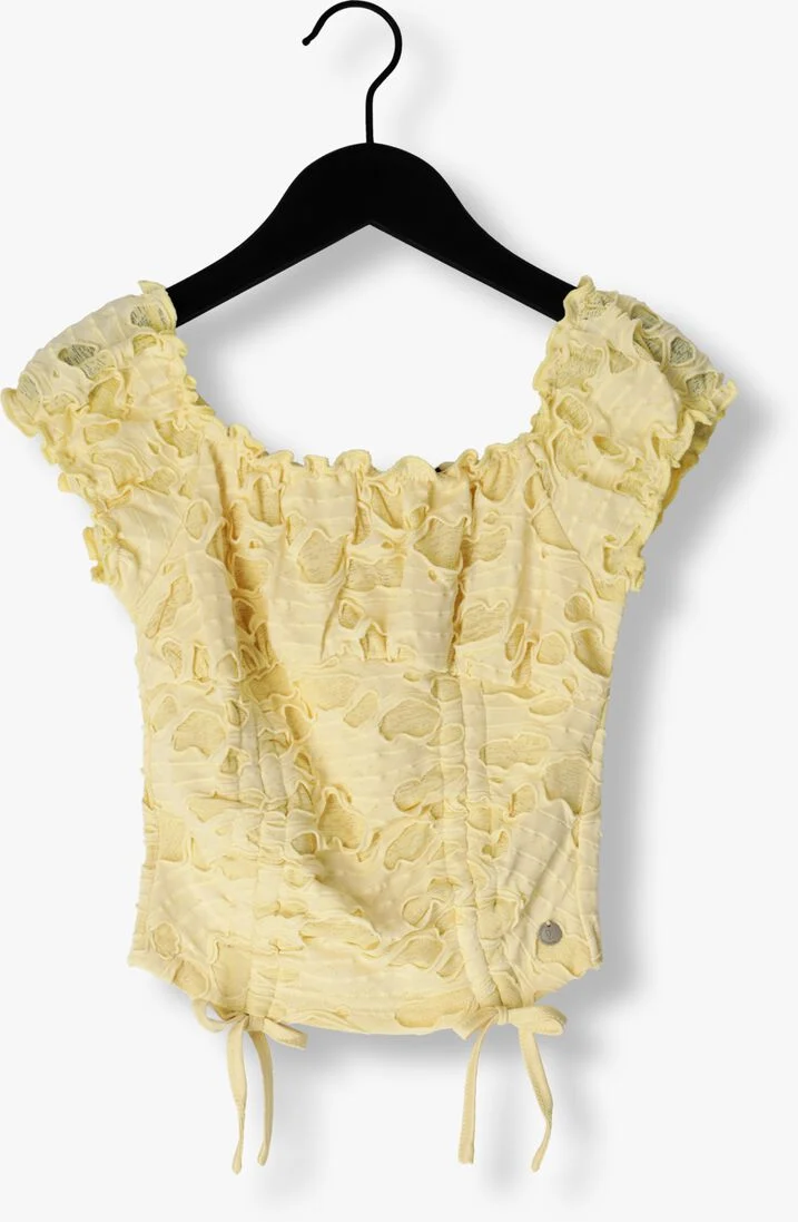 FRANKIE & LIBERTY gele frankie & liberty top maxim blouse