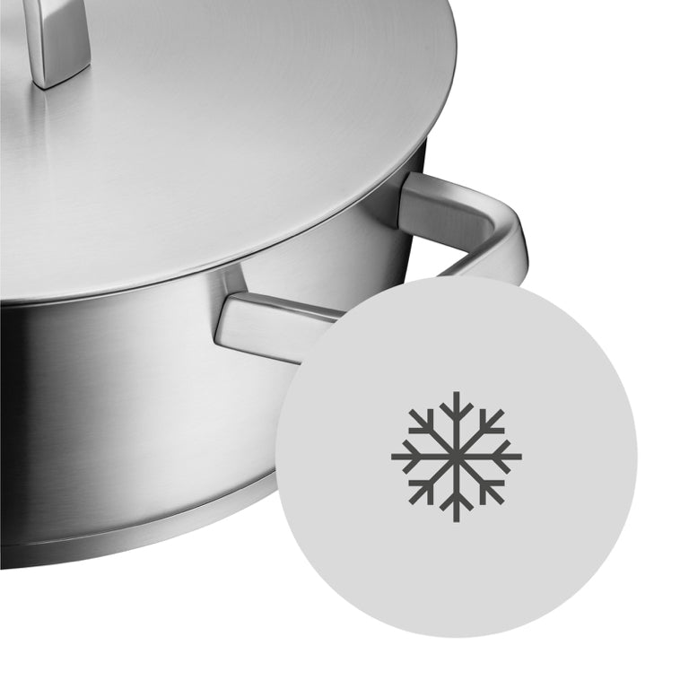 WMF Iconic Kookpan hoog met deksel - Ã240mm