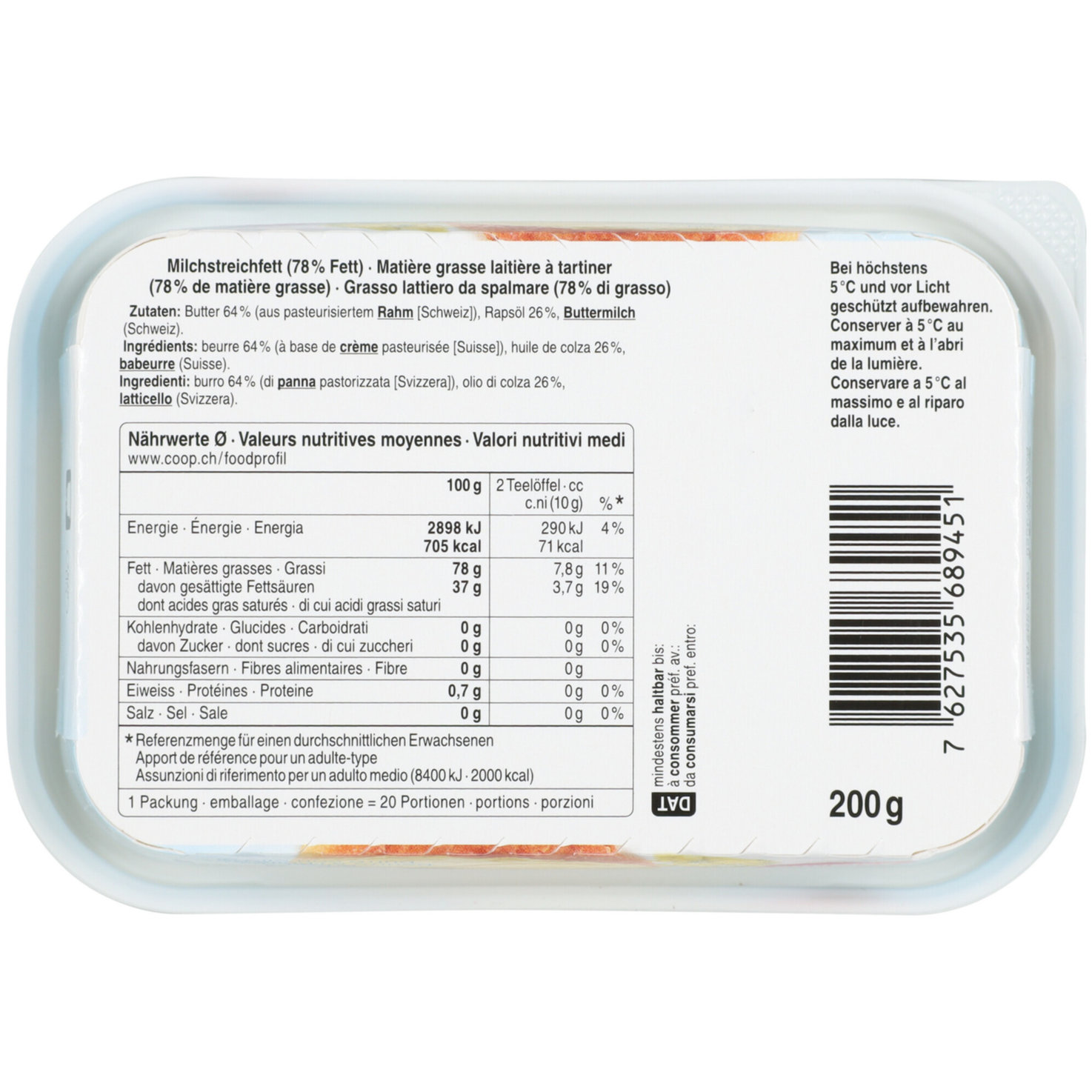Prix Garantie Soft Butter mit Rapsöl