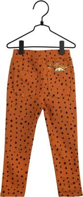 Pippi Langstrømpe Speckle Tregging, Brown