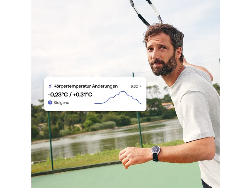 Withings Activity Tracker Scanwatch 2 Weiss, 42 mm Hybrid Smartwatch