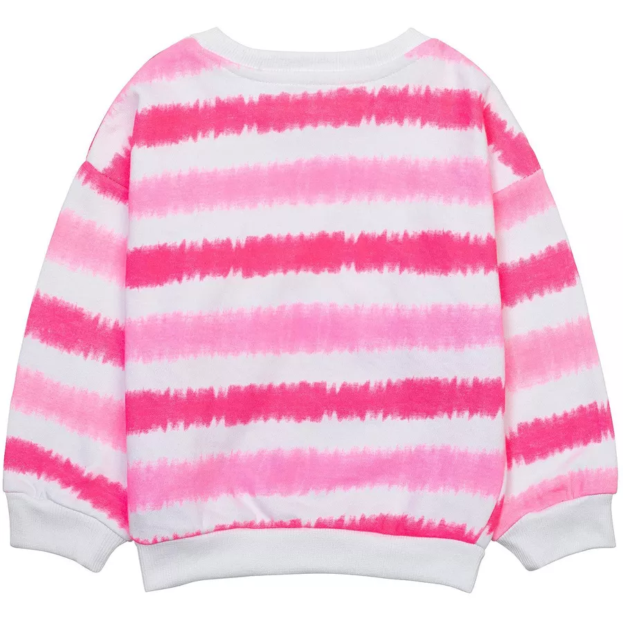 MINOTI Sweatshirt RosaWeiß