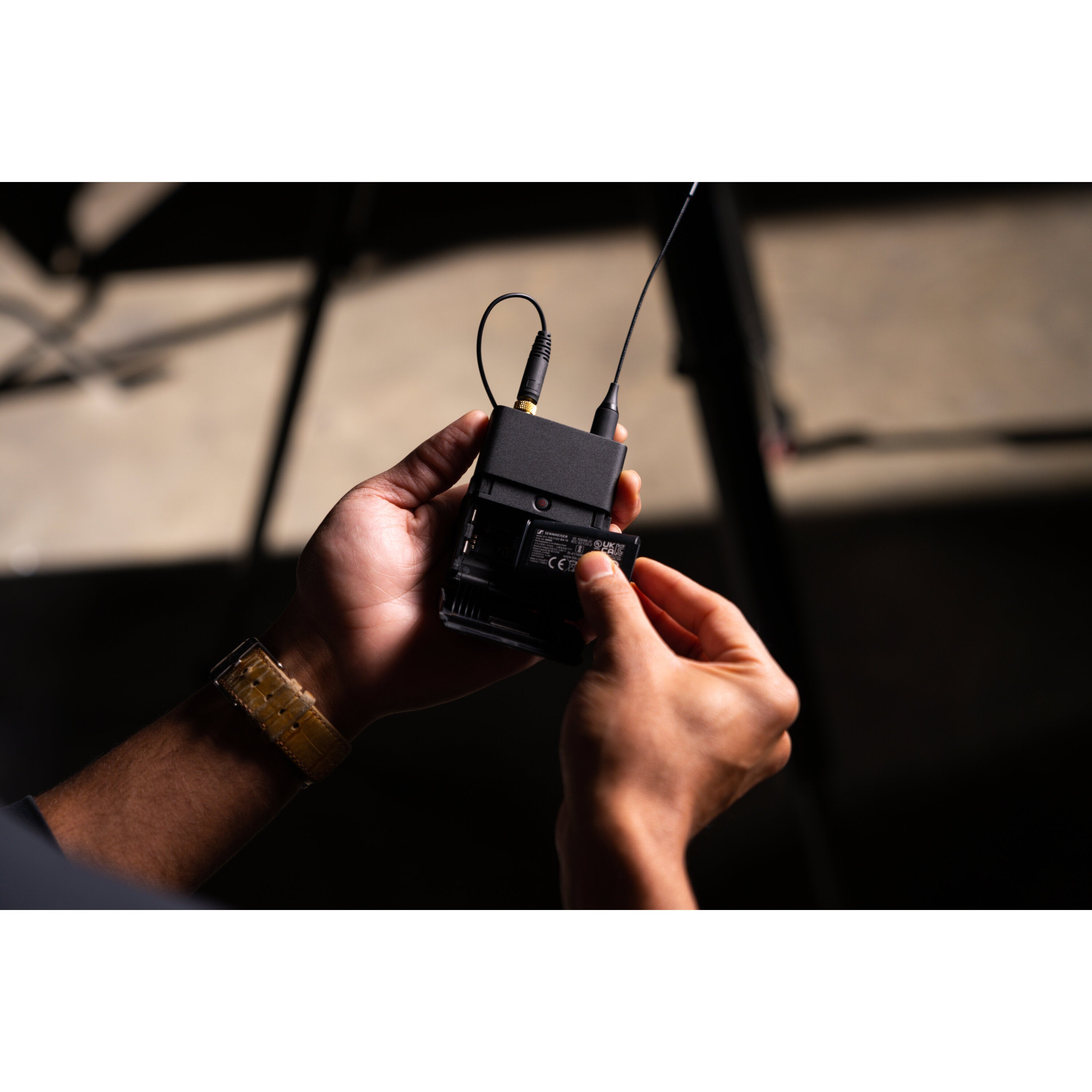 Sennheiser EW-DP ME4 SET (S1-7) cardioïde camera lavalier set (606 - 662 MHz)