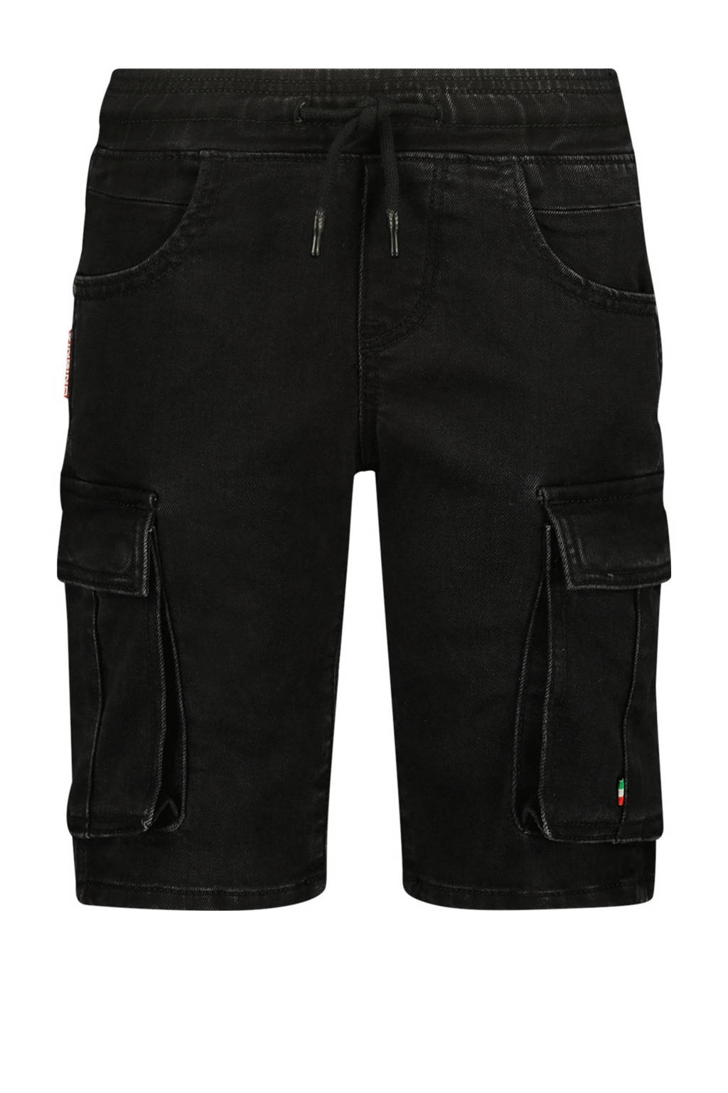 Vingino cargo short Cecario black denim