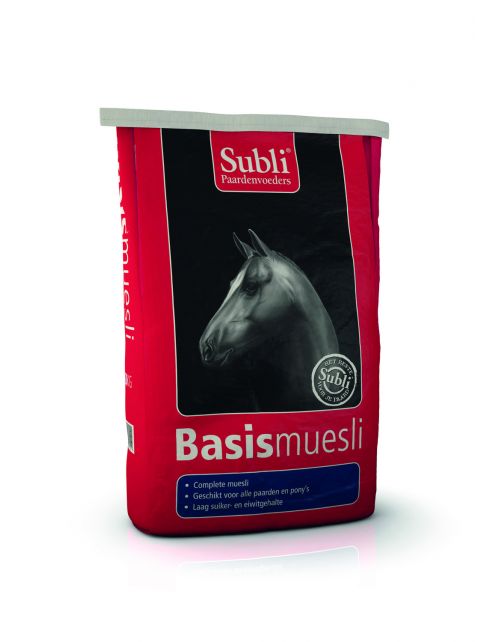 Subli Basismuesli - Paardenvoer - 20 kg
