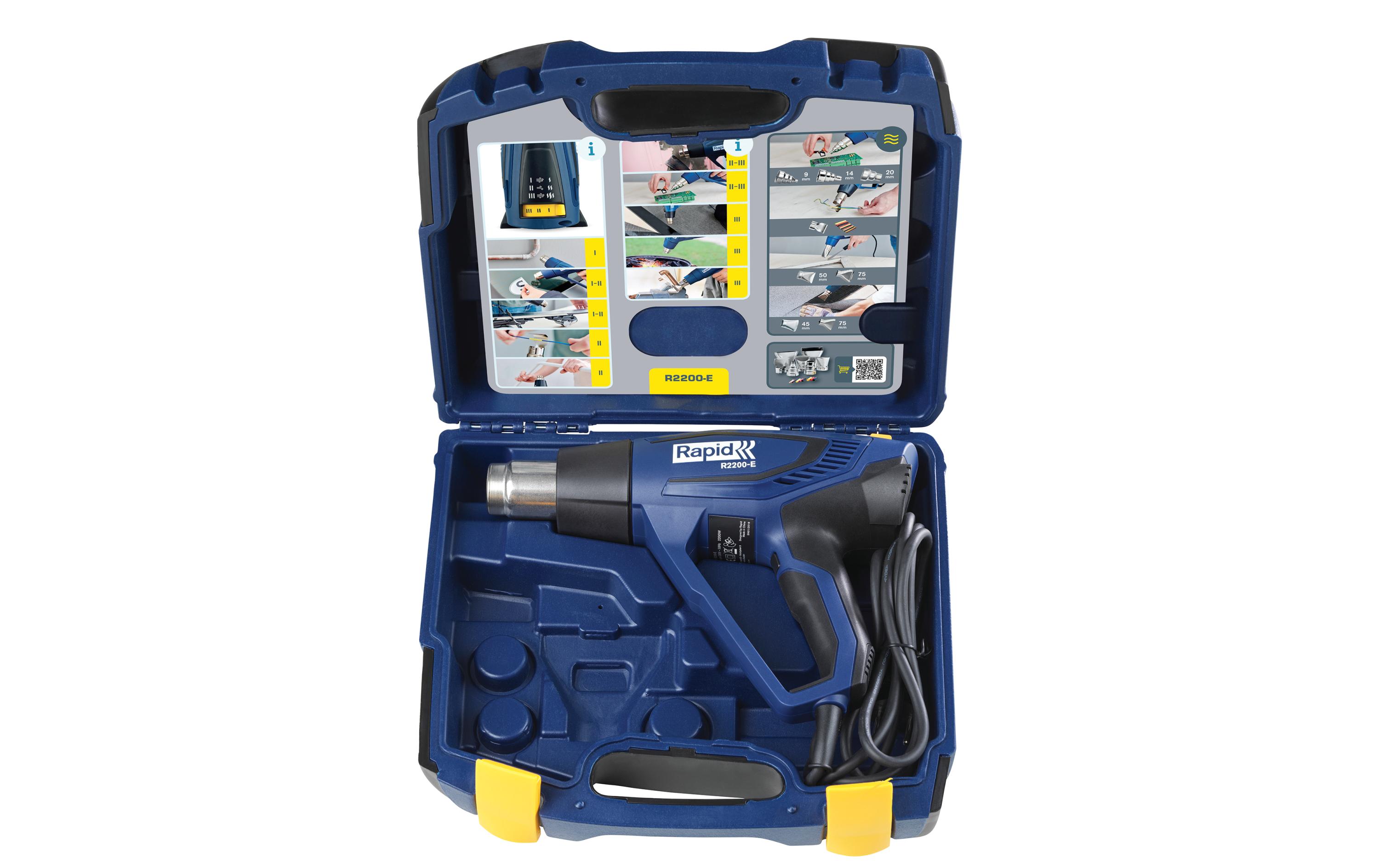 Heissluftgebläse R2200-E<br>Rapid R2200-E Heissluftgebläse