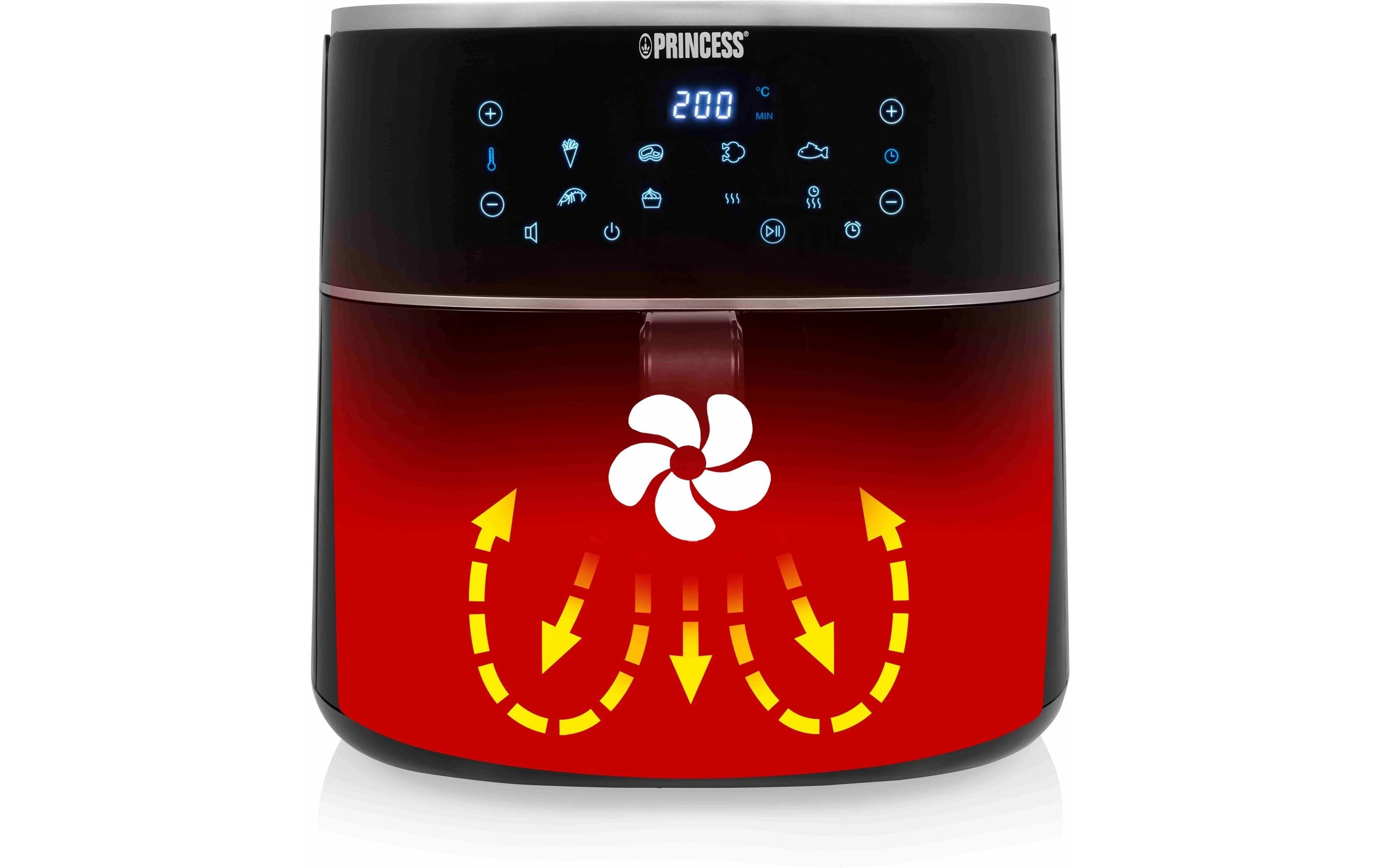 PRINCESS Heissluftfritteuse »182254« 1800 W