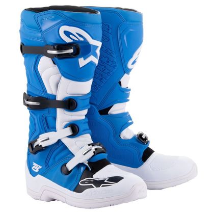 Bottes cross Alpinestars TECH 5 - BLUE / WHITE 2023 - Bleu / Blanc