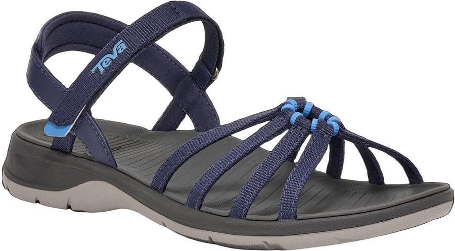 Teva Tirra Traveler Sandalen blauw Textiel