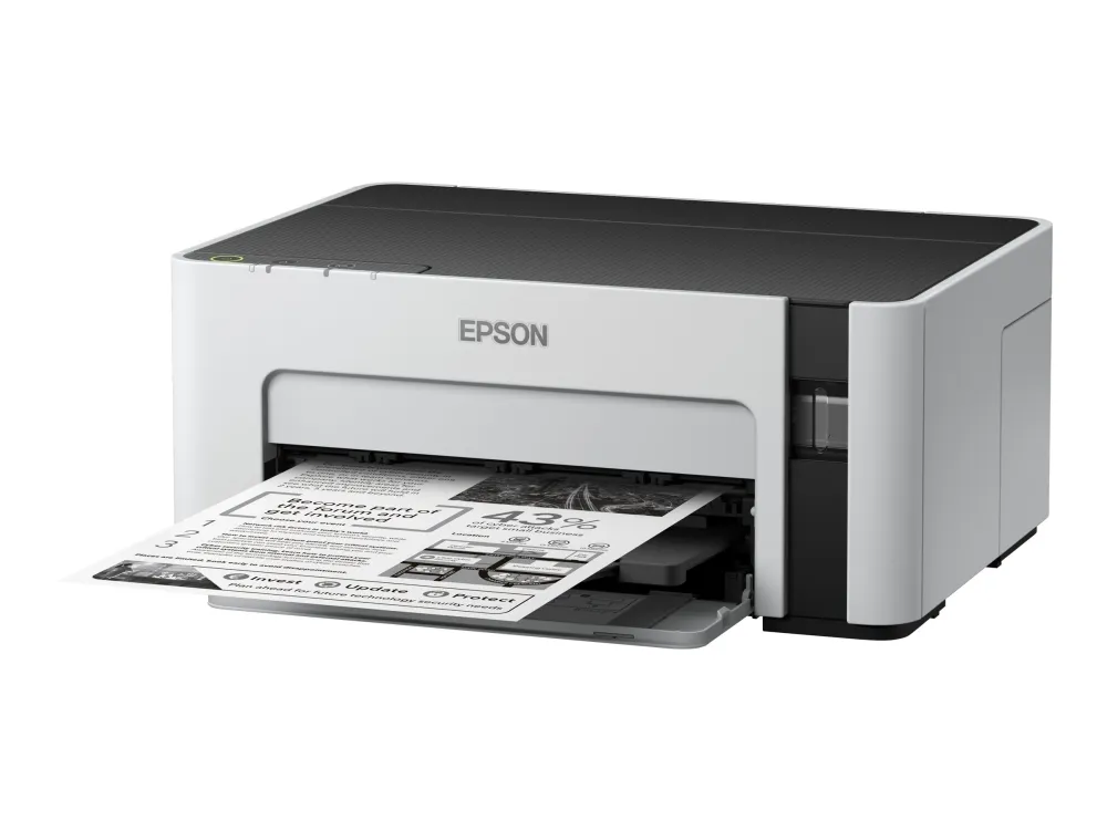 Epson EcoTank ET-M1100 - Printer - S/H - blækprinter - kan genopfyldes - A4/Legal - 1440 x 720 dpi - op til 15 spm - kapacitet: 150 ark - USB 2.0