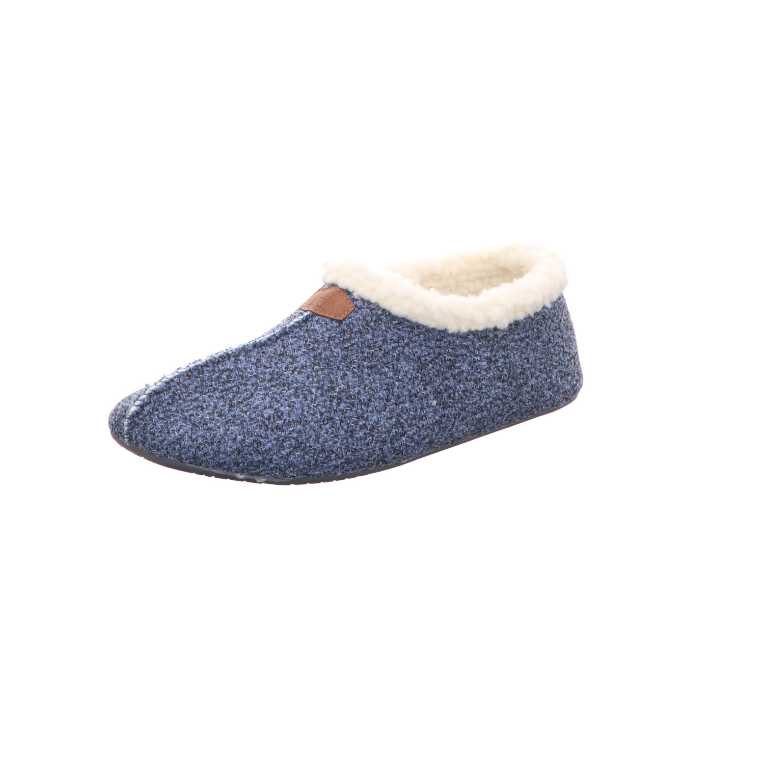 Home Comfort Damen-Hausschuh Blau