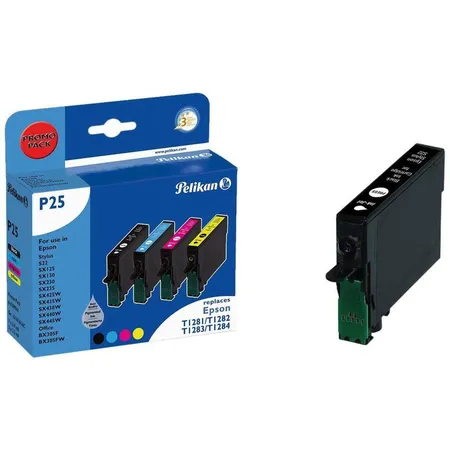 Pelikan Druckerpatronen Promo Pack, color und black