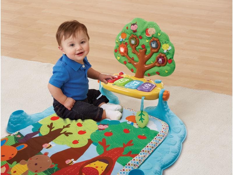 Vtech Spielbogen Musik mit Bogen Spieldecke mit Spielbogen, Licht und Musik, Polyester/Kunststoff, mehrfarbig, 1 Stück