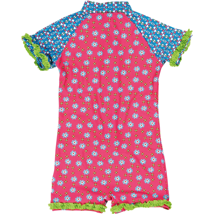 Playshoes UV-Schutz Einteiler Blume pink