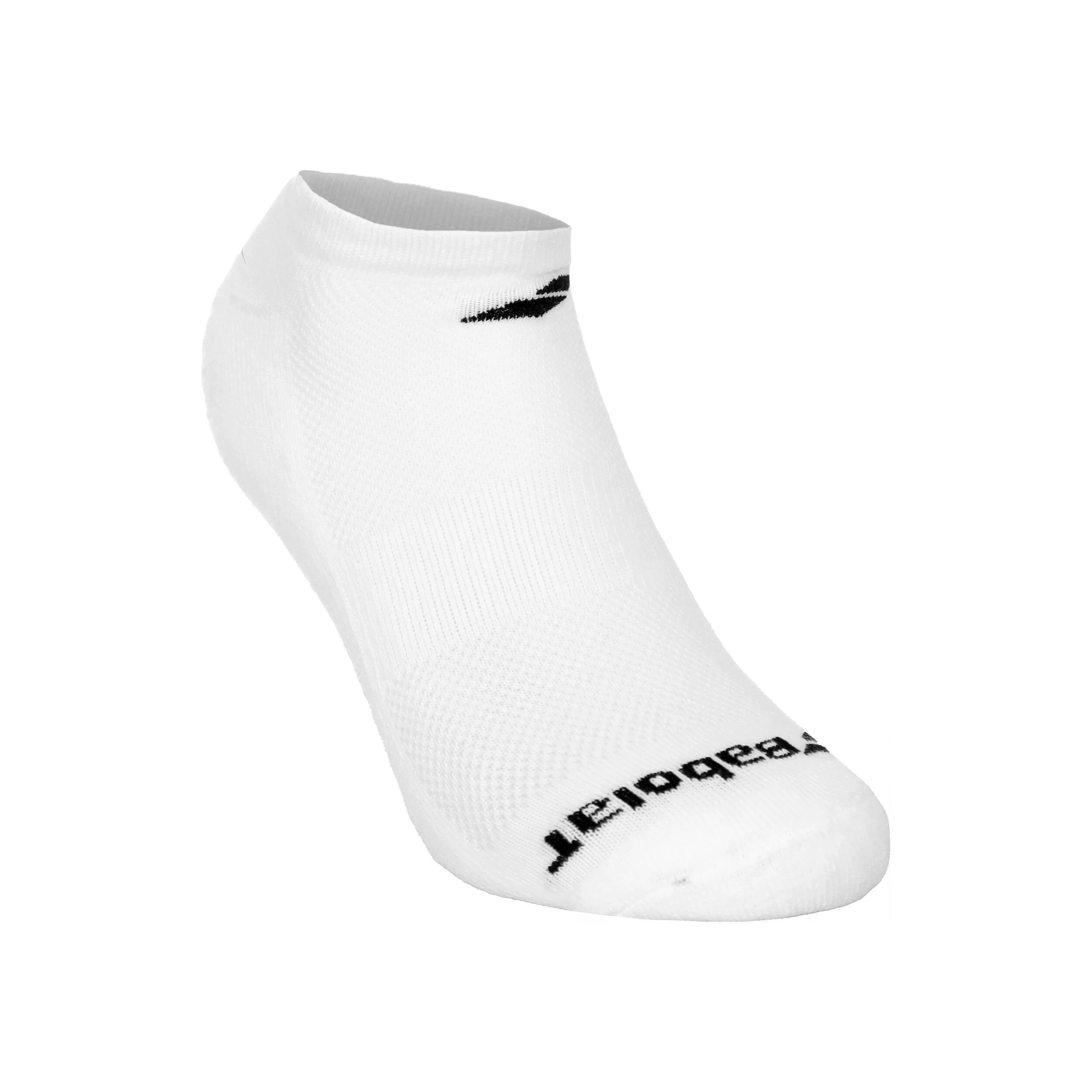 Babolat Invisible Chaussettes De Tennis Pack De 3 - Blanc