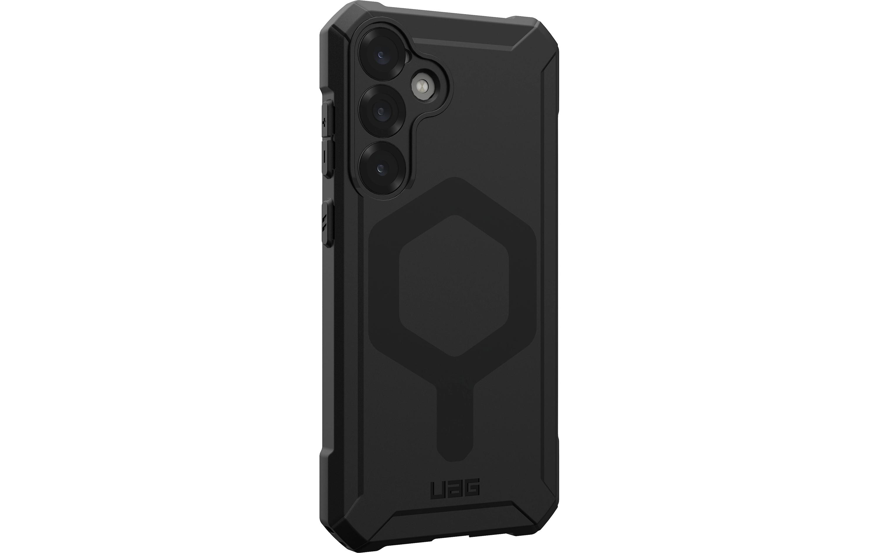 Back Cover Essential Armor Galaxy S25+ BlackSchutzhülle für das Samsung Galaxy S25+