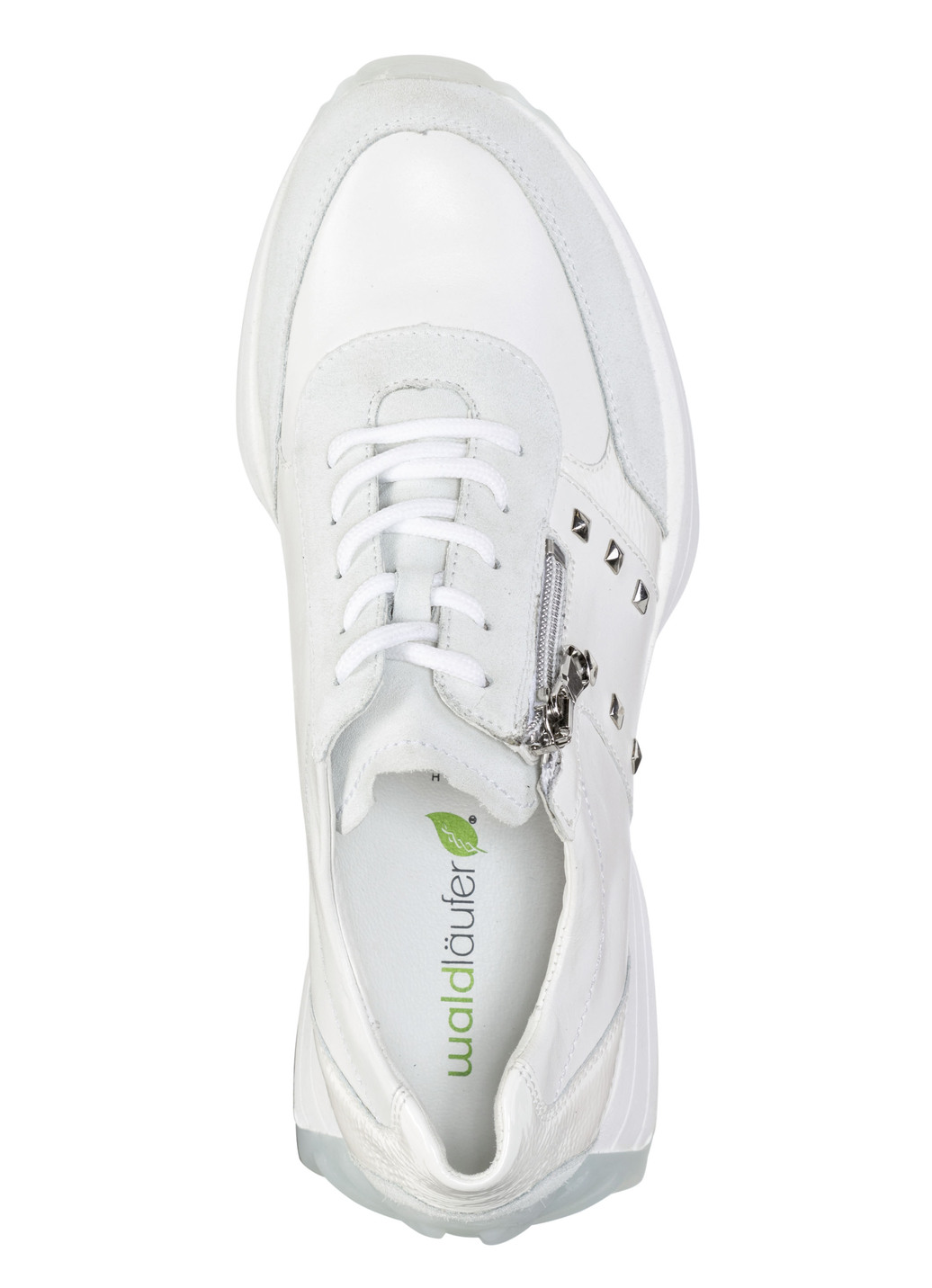 Waldläufer Sneaker mit Nietenbesatz