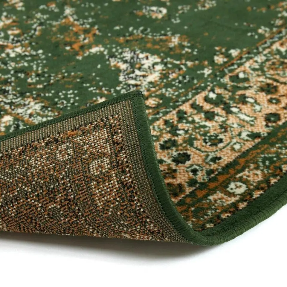 Interieur05 Vintage Vloerkleed Keshan groen - 150 x 80 cm