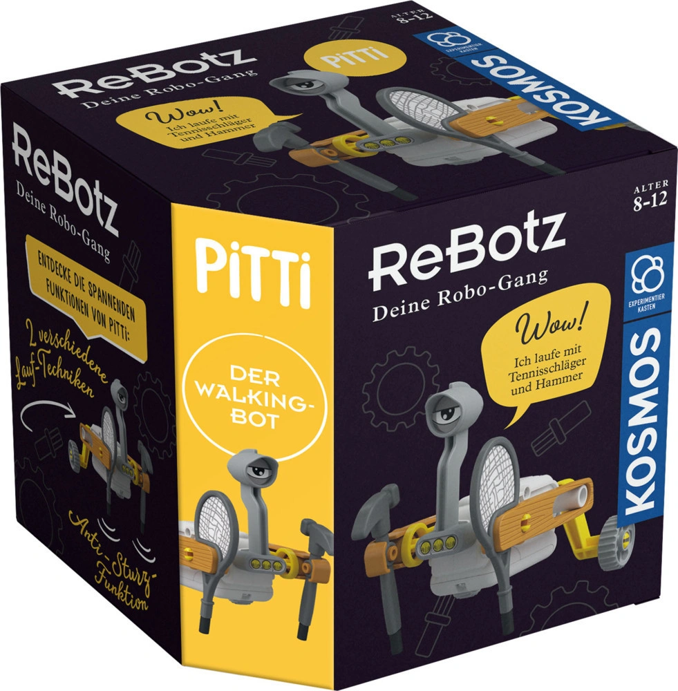 Experimentierkasten REBOTZ - PITTI DER WALKING-BOT