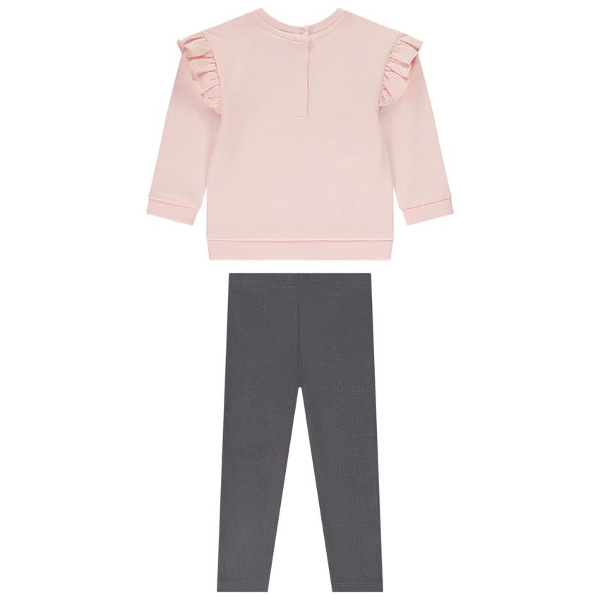Ensemble jogging Tic & Tac Disney pour bébé fille - Rose