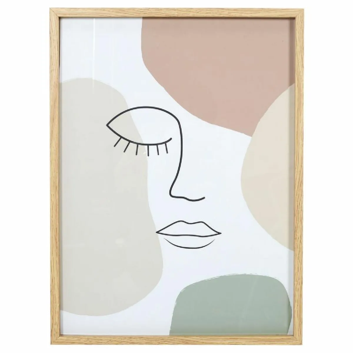 Paris Prix Cadre Photo Déco Arty 45x60 Beige et Blanc