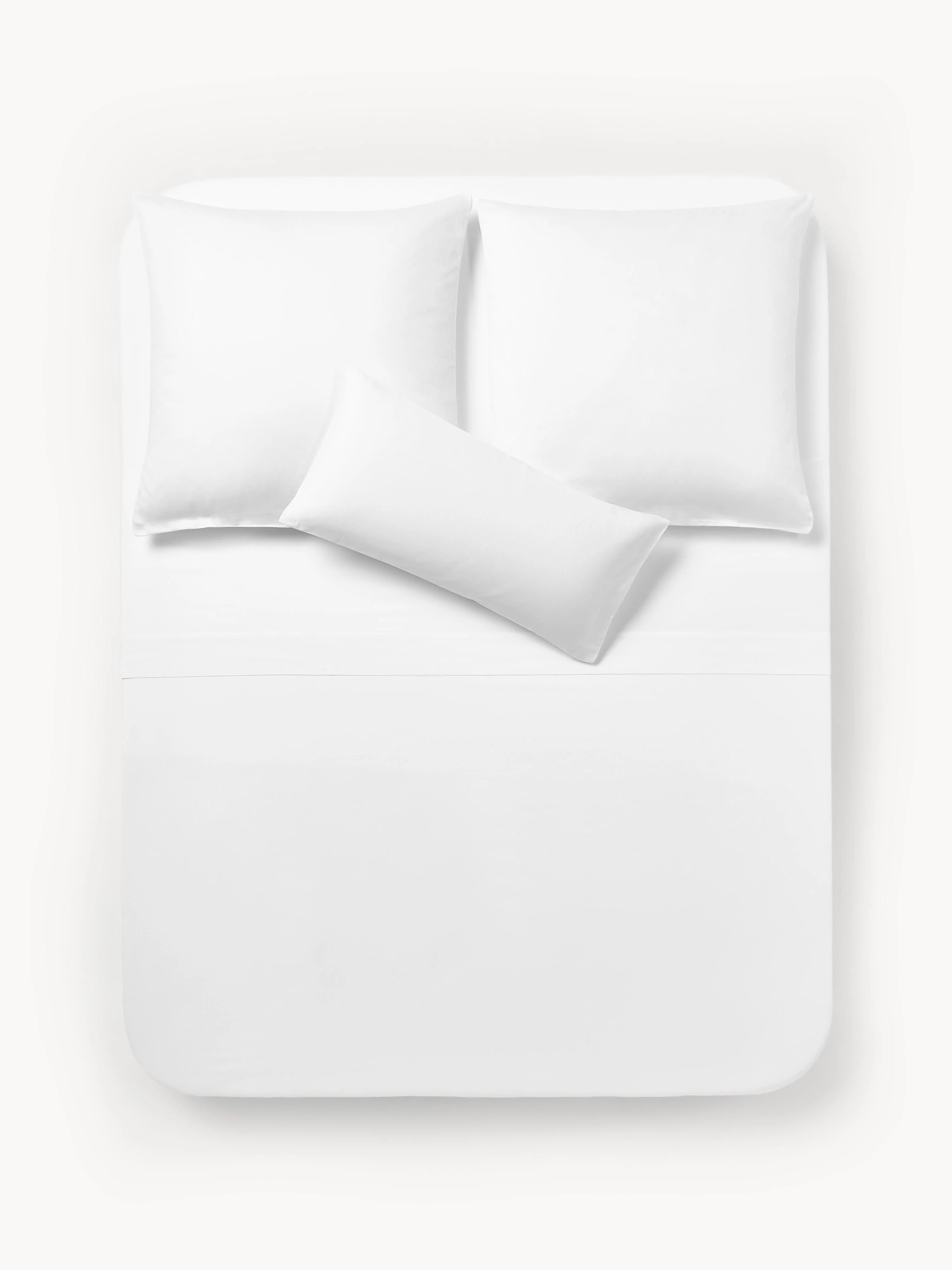 Katoensatijnen laken Comfort