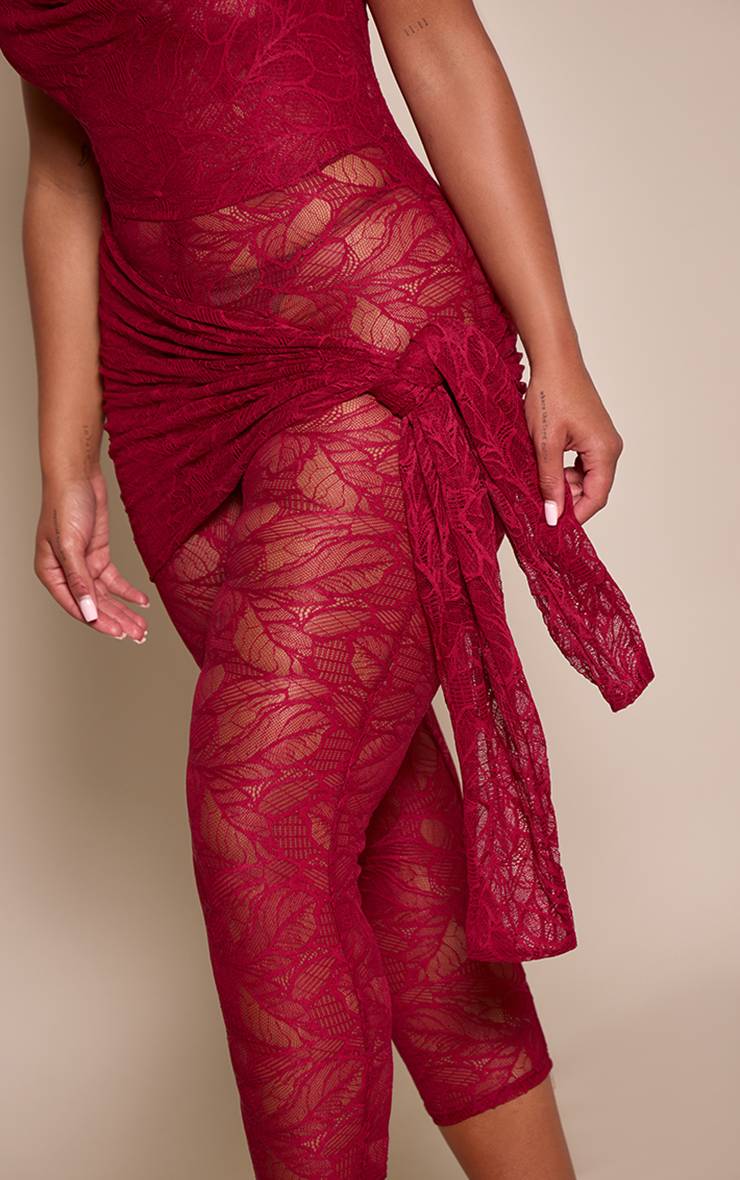 Fruits Rouges Combinaison En Dentelle Capri Moulante