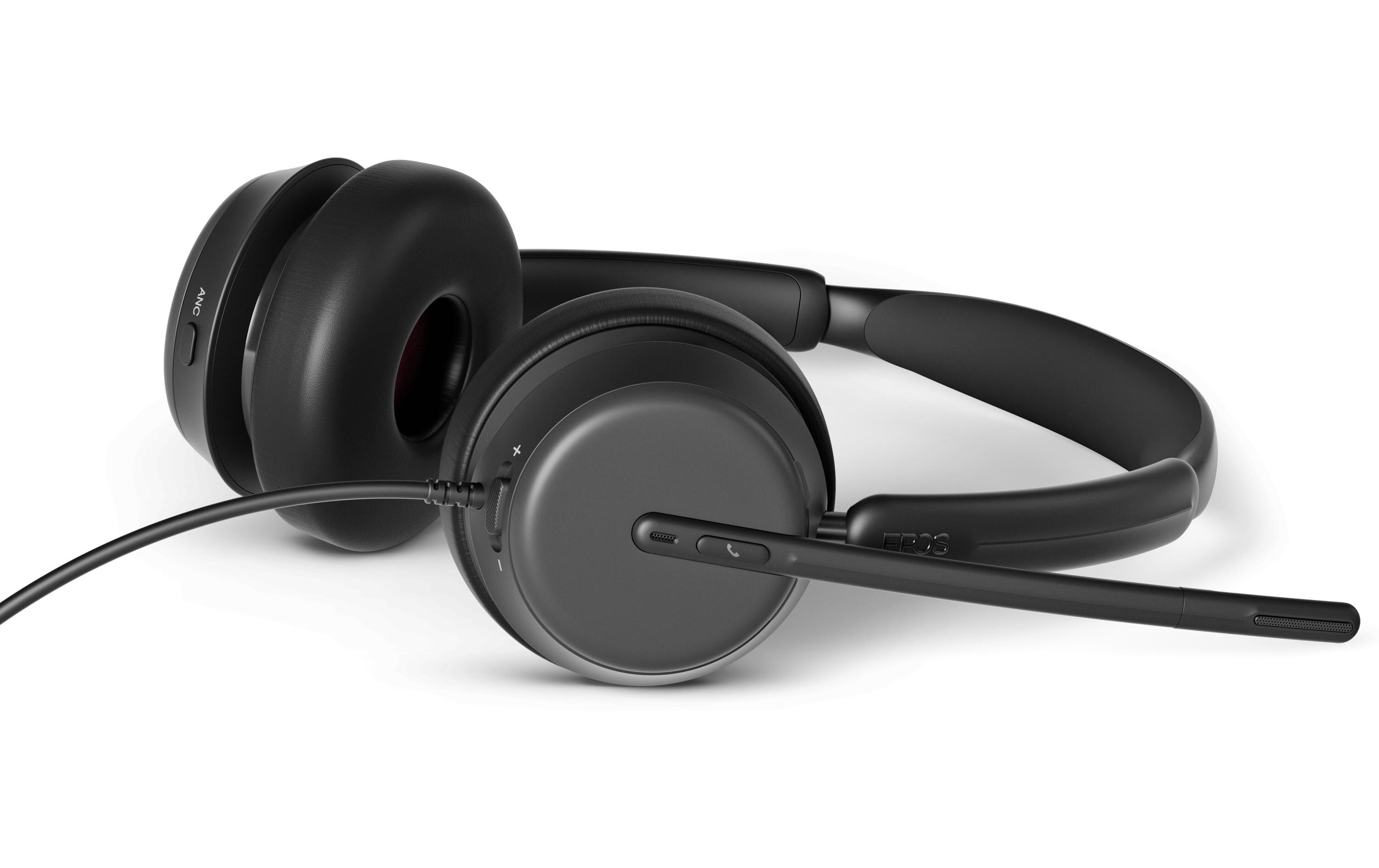 Headset IMPACT 860 ANC Stereo, UC<br>Kabelgebundenes Headset mit ANC, für den Einsatz im Büro geeignet