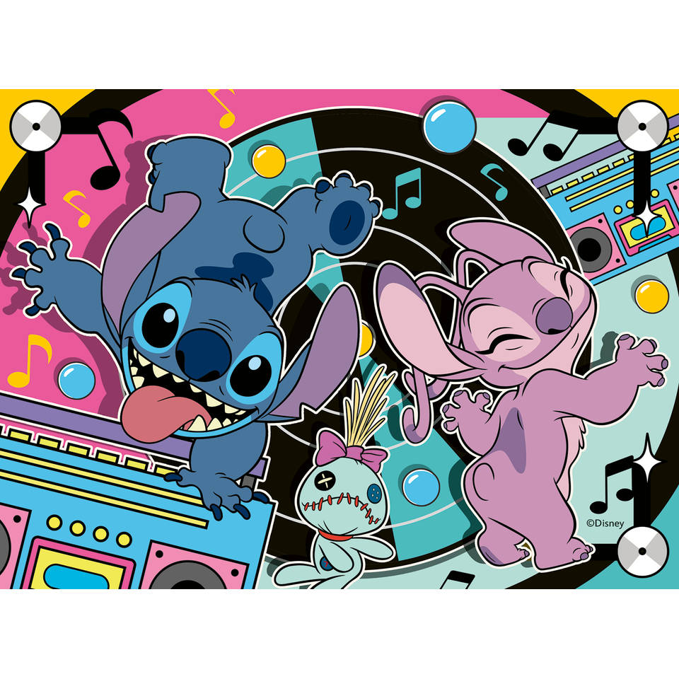 Ravensburger Stitch 4-in-1 puzzelset - 12 + 16 + 20 + 24 stukjes