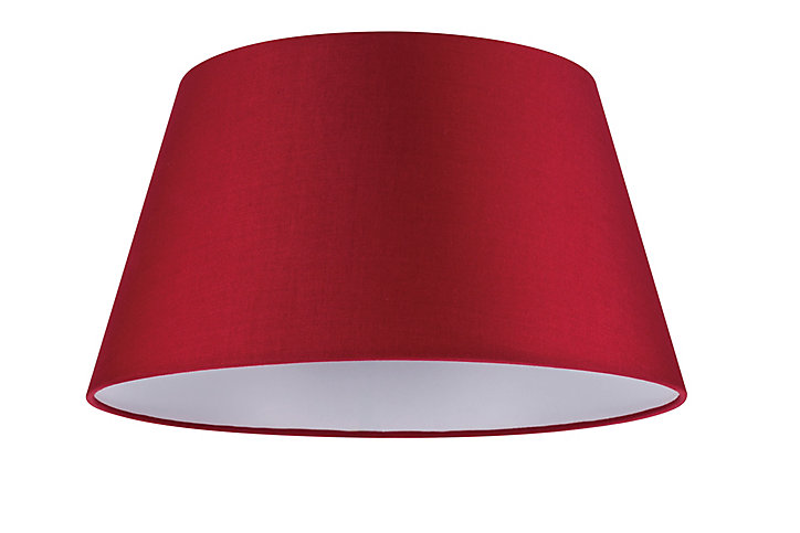 Abat-jour Lokombi Ø35cm GoodHome Rouge