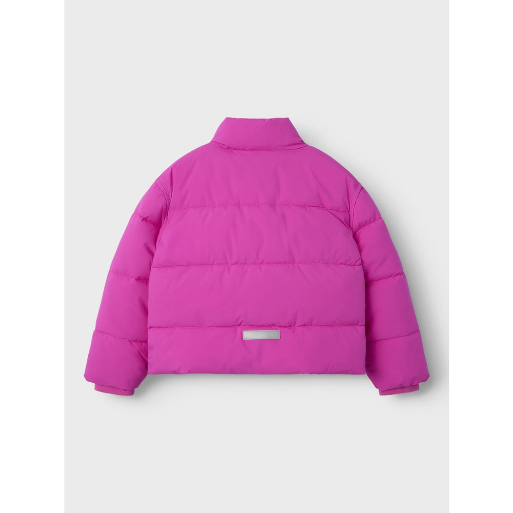 Køb Name It Pink Glo Nkfmagda Puffer Jakke