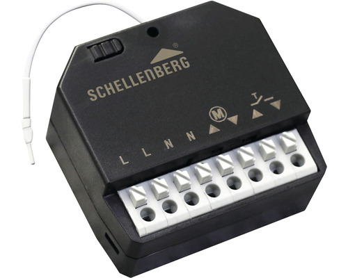 Schellenberg radio-ontvangermodule voor het achteraf inbouwen van rolluik-, jaloezie- en markiesmotoren