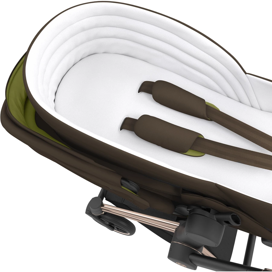 cybex PLATINUM Kinderwagenaufsatz Lite Cot Khaki Green