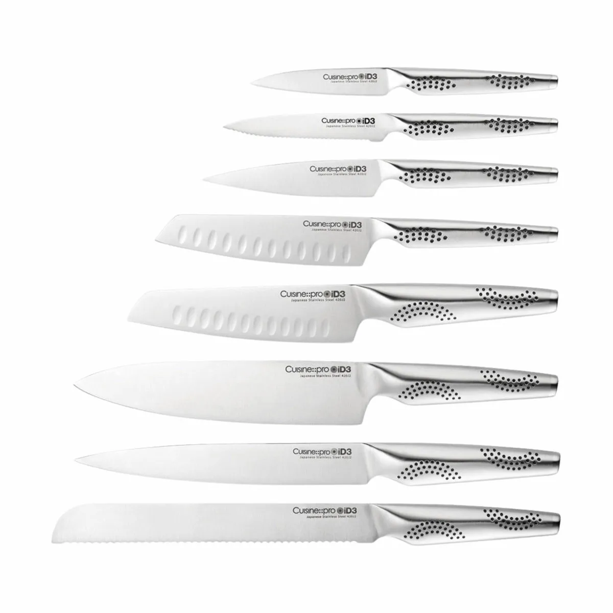 THE CUSTOM CHEF™ iD3® THE EGG Knivblok - 9 dele