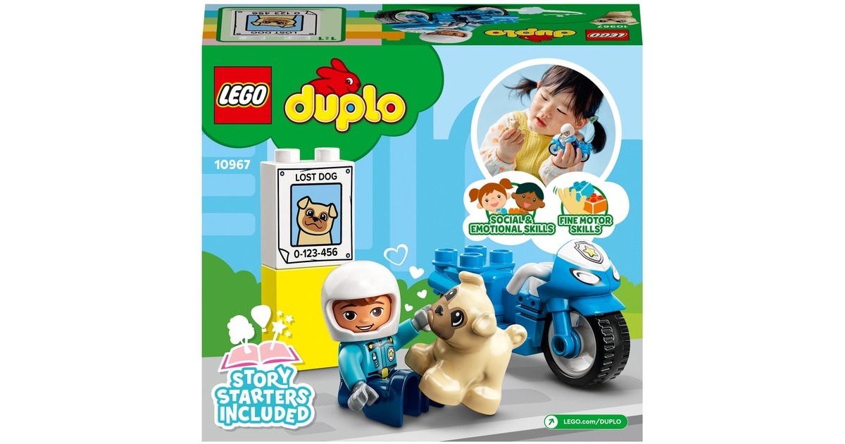LEGODUPLO - Politiemotor Constructiespeelgoed  (10967)