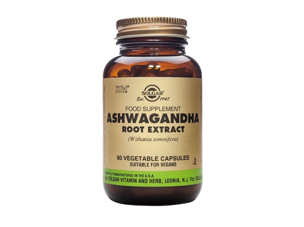 SUPLEMENTO SOLGAR ASHWAGANDHA 60 CAPSULAS