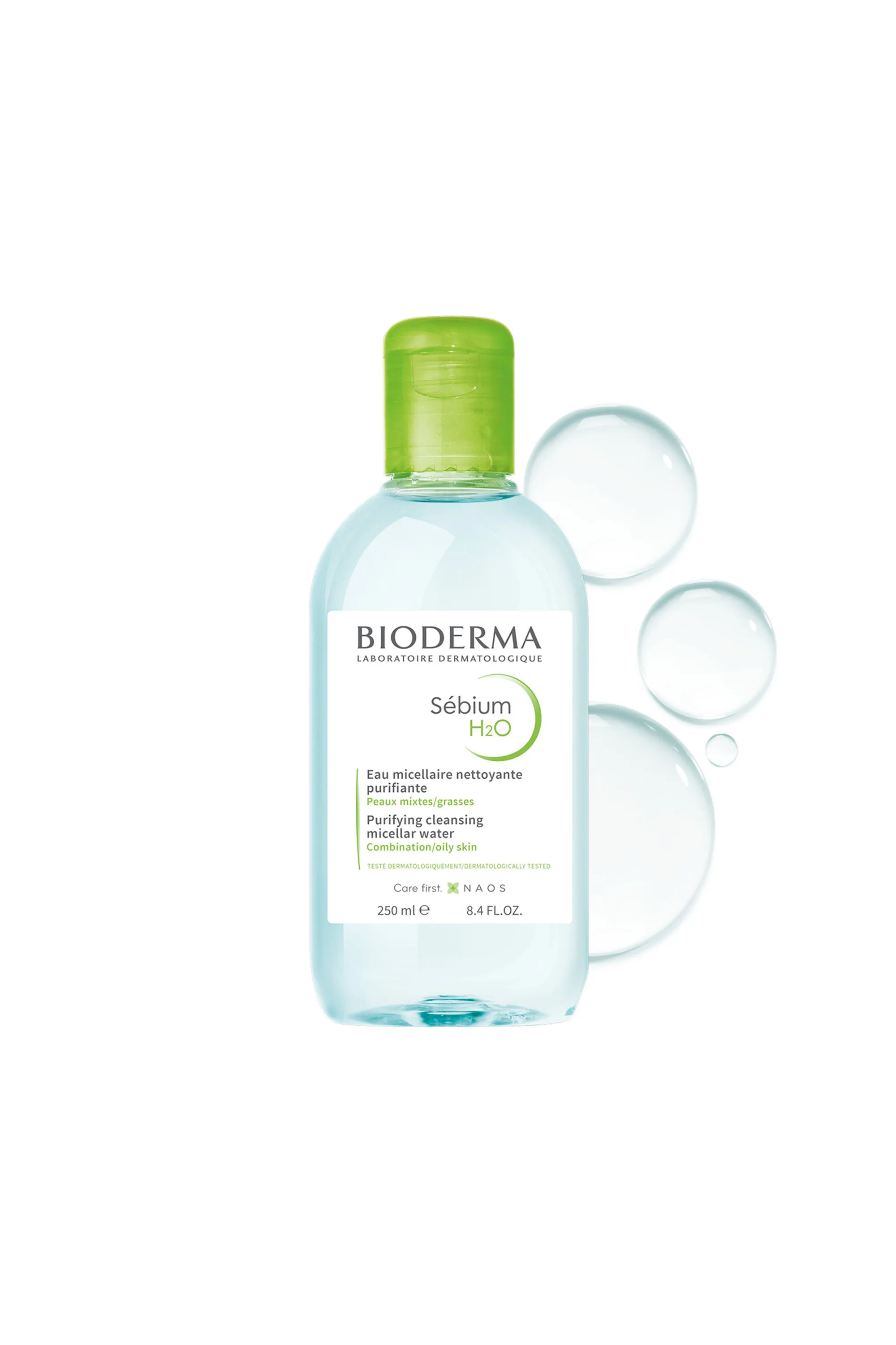 Bioderma Eau Micellaire nettoyante purifiante Sébium H20-100 ml