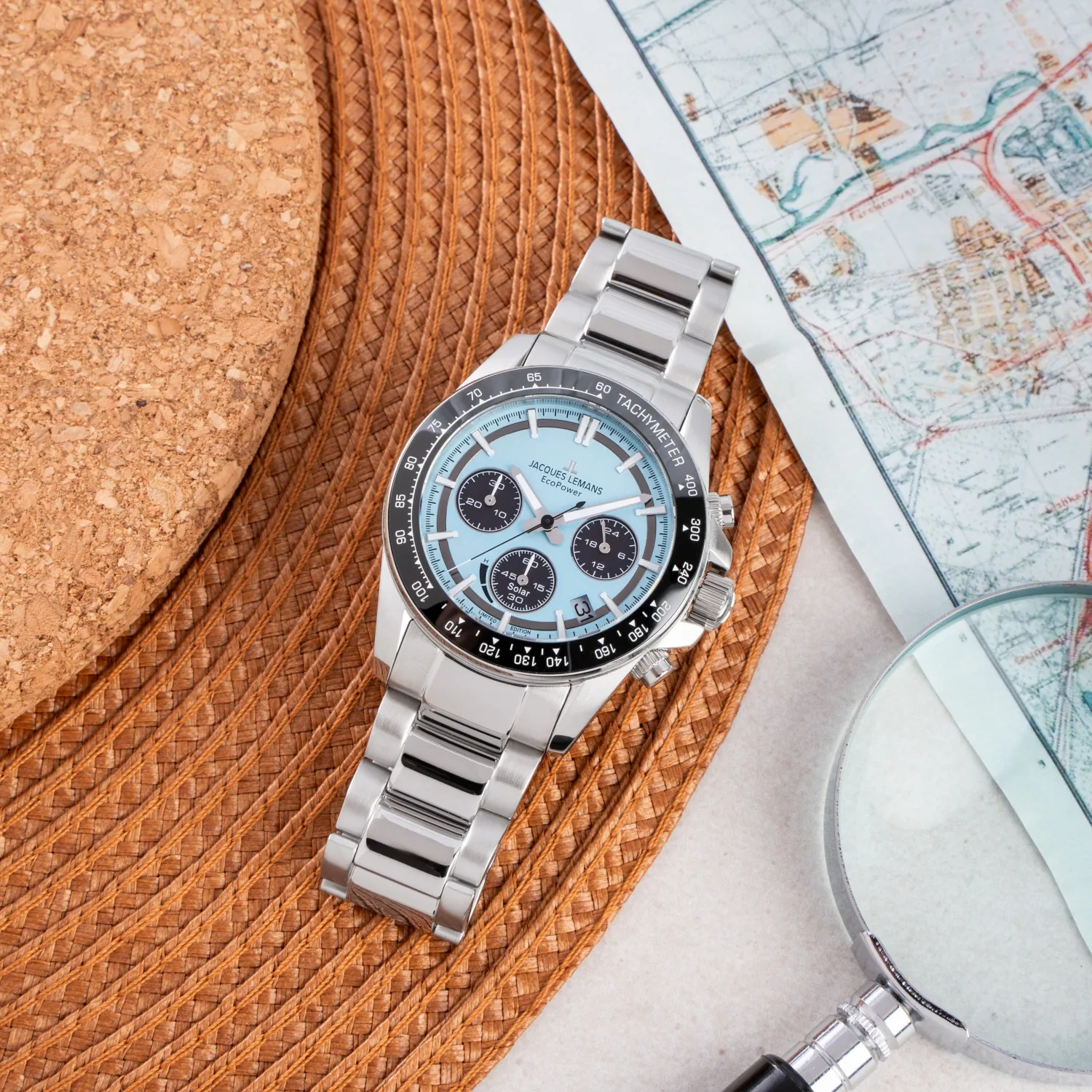 Jacques Lemans 50th Years Anniversary Limited Edition Eco Power 50-1B