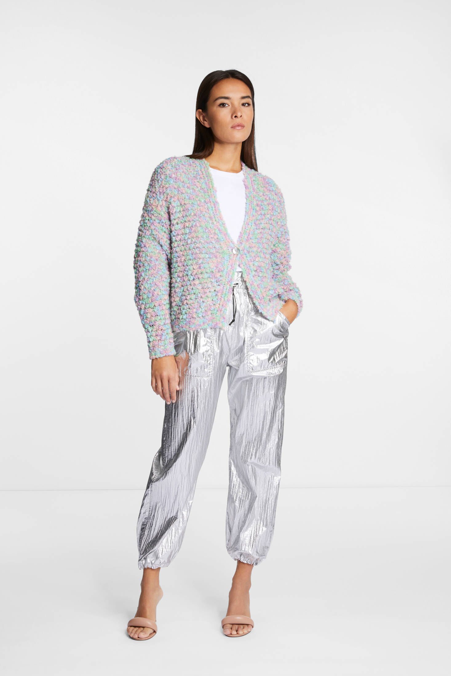 Rich & Royal| Damen Strickjacke BUBBLKE KNIT CARDIGAN