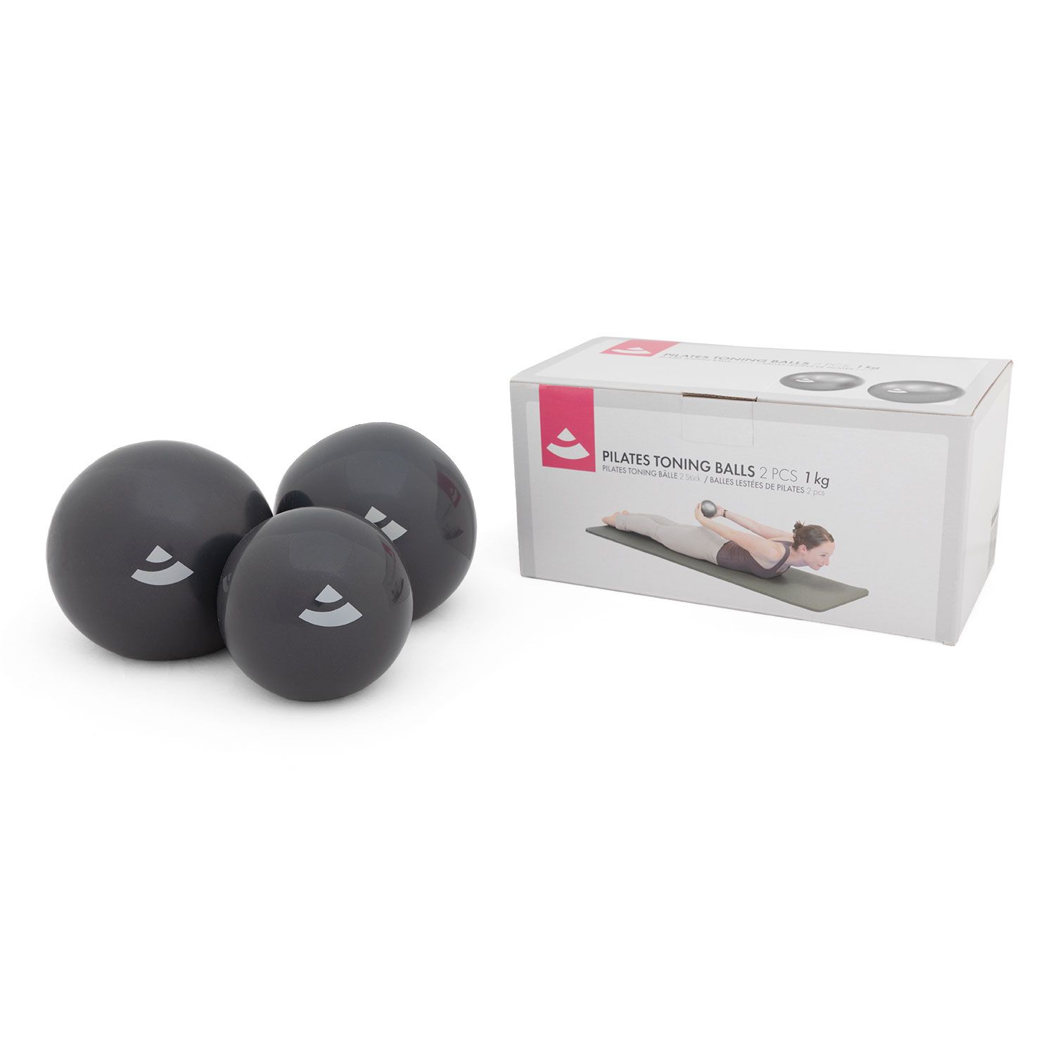 bodhi Pilates Toning Bälle, anthrazit