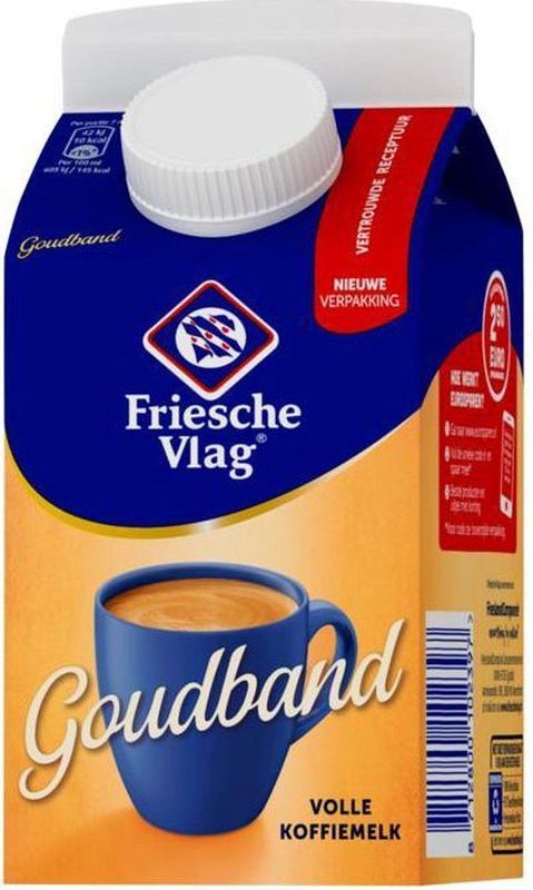 Friesche Vlag - Volle Koffiemelk - 18 x 455ml - Schenkkarton