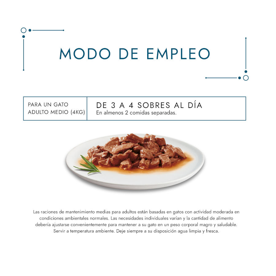 Filés gourmet Perle em sachê de molho para gatos – Pacote com 4 unidades