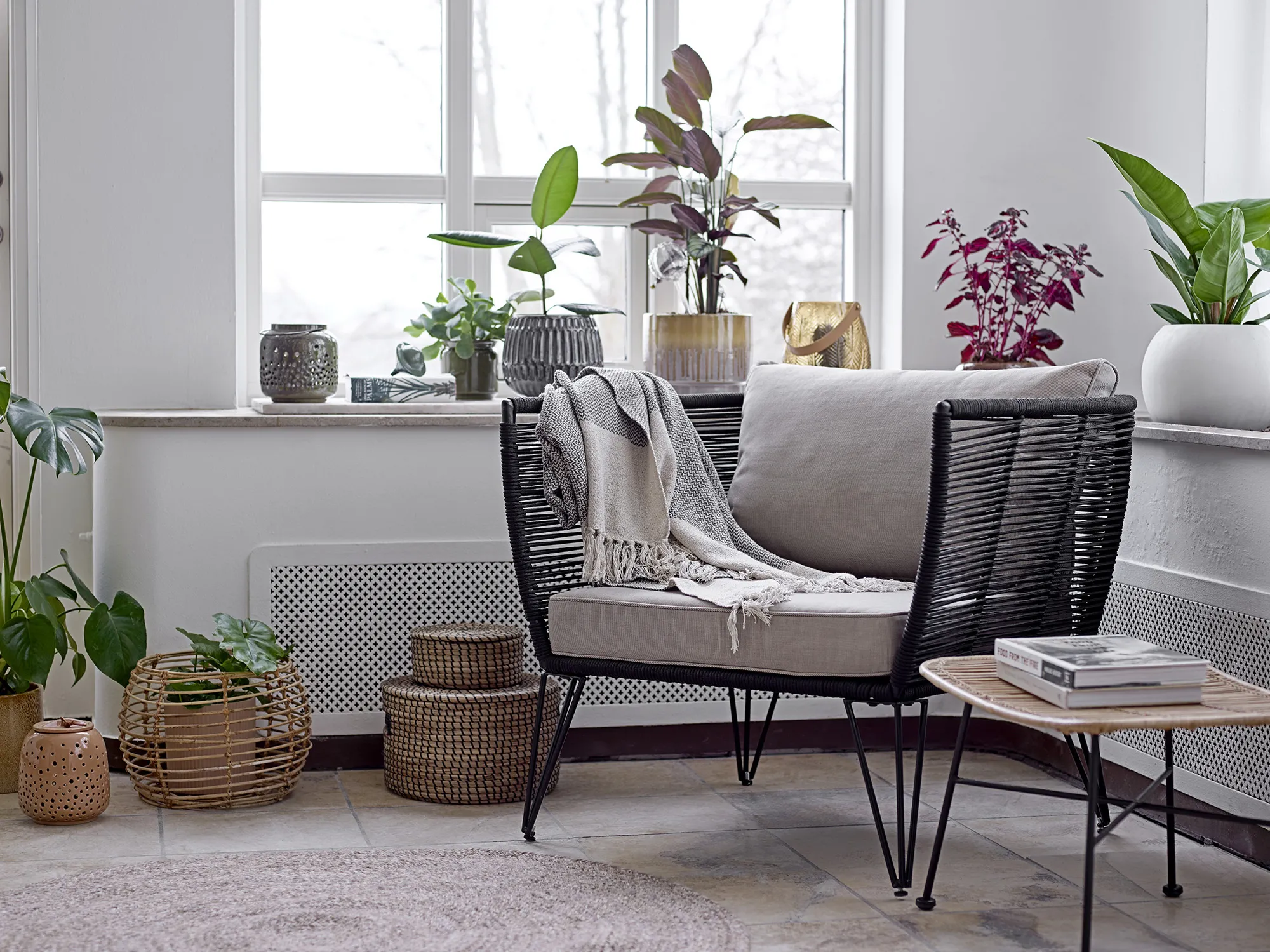 Bloomingville Mundo Loungestol - 2 stk.